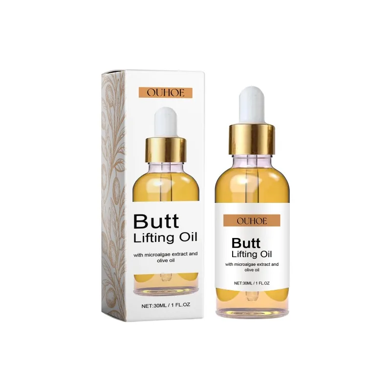 Butt Lifting Oil ช่วยเพิ่ม Lifting Nourish Hydrate เซ็กซี่ Curve Shaping นวดขยายน้ํามัน Butt Beauty Big Ass Skin Care