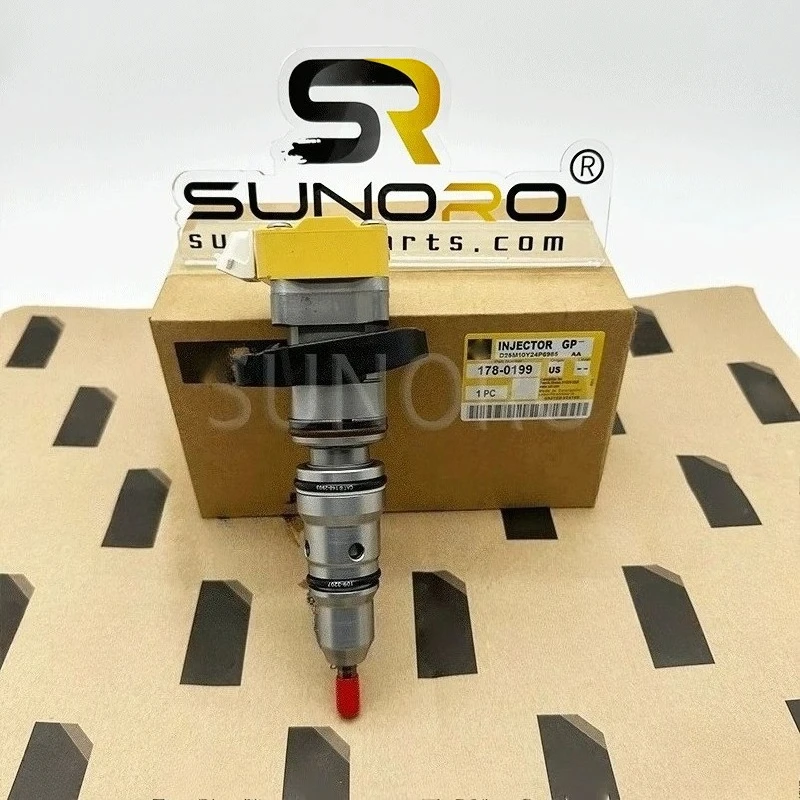 High Quality Excavator Parts 178-0199 Common Rail Fuel Injector 3126B 3126E Excavator Injector 10R-0782 178-0198 177-4754