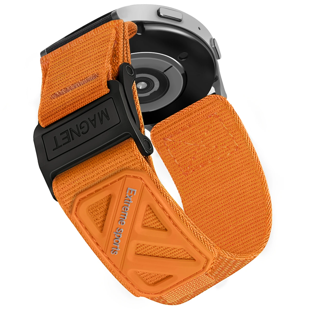 22 mm 20 mm Magnetschnalle Nylonarmband für Samsung Galaxy Watch 7 6 5 4 40/44 mm 6 Classic 43 47 mm Armband für Huawei Watch GT5 4Pro – Detail 13