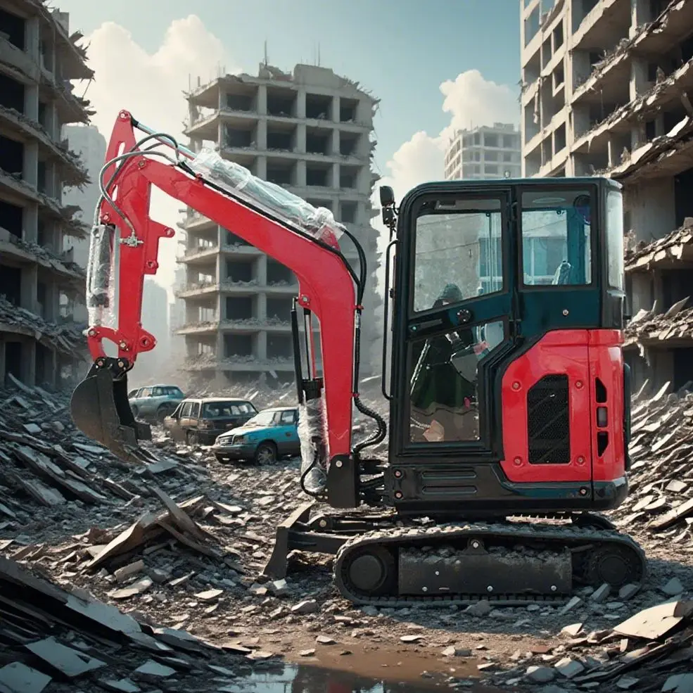

Mini Excavator Customizable Weighing 2.5 Tons Adjustable Accessories Suitable for Various Tasks Compact Excavating Machine