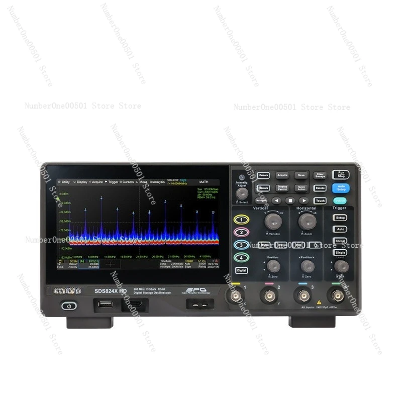 

SDS800 XHD Series 12bit Oscilloscope SDS802X 804XHD 824X Digital Storage Scope with Waveform Capture