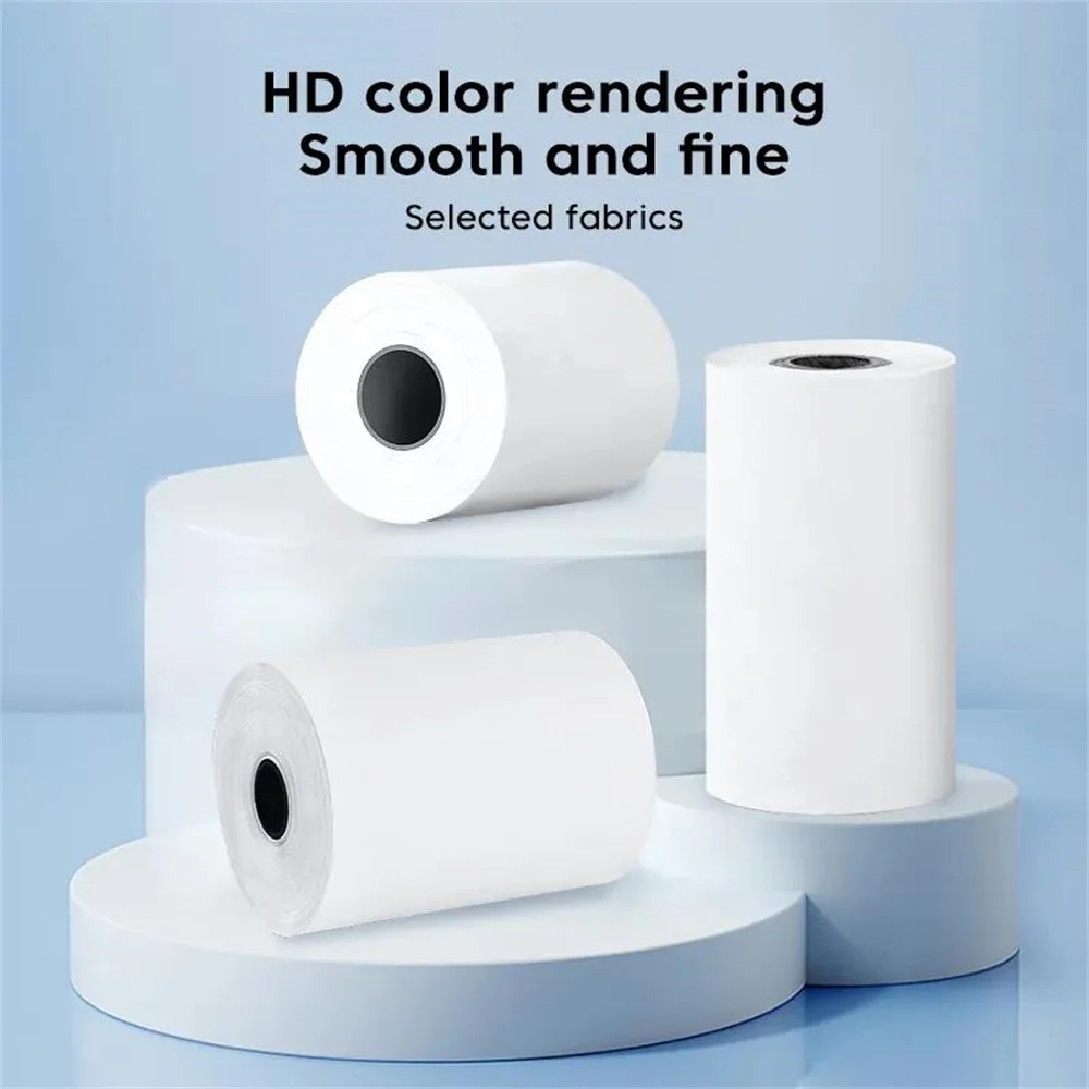 57MM Rolls Mini Printer Thermal Colorful Paper Label Sticker Self-adhesive Printing Paper For Mini Printer Instant Print Camera