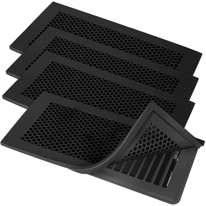 

Best Of 2025-4 Pcs Proofing Vent Covers For 4 X 10 Inch Floor Registers Silicone Air Vent Covers Protective Child Proof Vent Cov