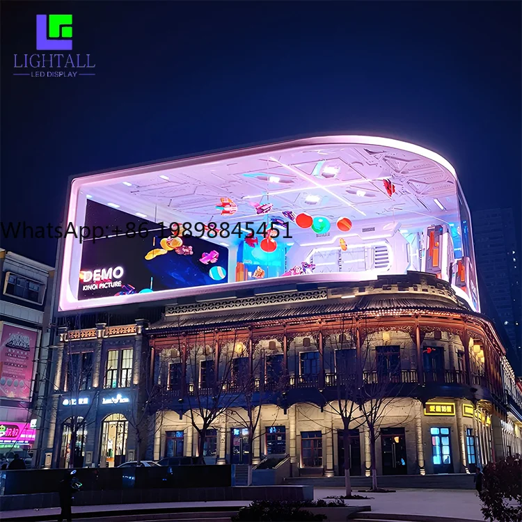 

Открытый гигантский водонепроницаемый экран P10, экономичное видео, цифровая вывеска, светодиодные экраны, настенные