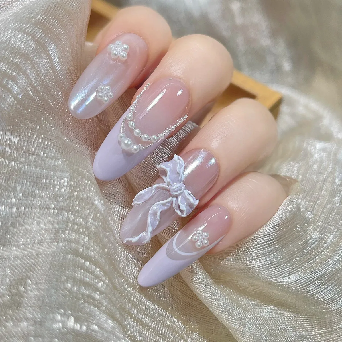 1 paquet de perles blanches 3D pour Nail Art, 1mm à 6mm, accessoires, pièces pour décoration des ongles, Design, fournitures de décoration de manucure, matériel