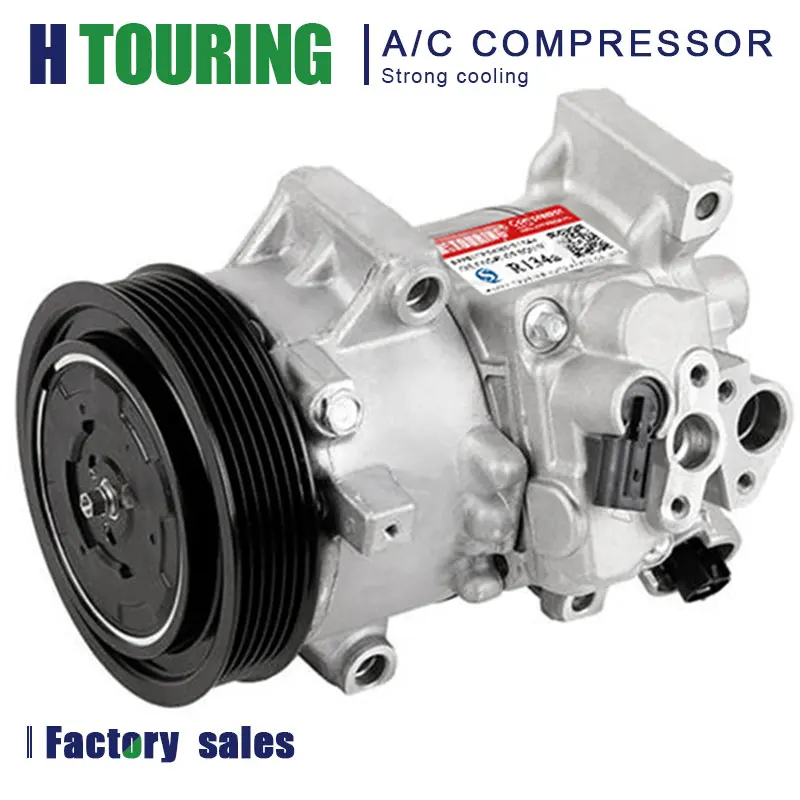 For Toyota Corolla 2012 Ac Compressor 1.8L 2011-2013 TSE14C 447260-3373 447280-9060 471-1023 4472603373 4472809060 4711023 6PK