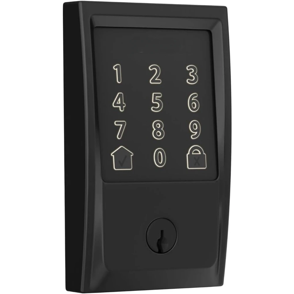 

Encode Smart Wi-Fi Deadbolt with Century Trim in Matte Black