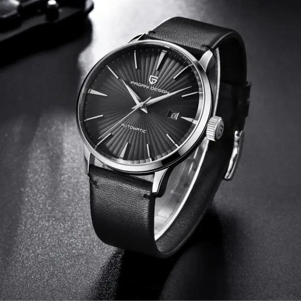 

PAGANI Design Men Automatic Mechanical Watches Sapphire Stainless Steel Waterproof Seagull 2813 Watch Clock Montre Homme
