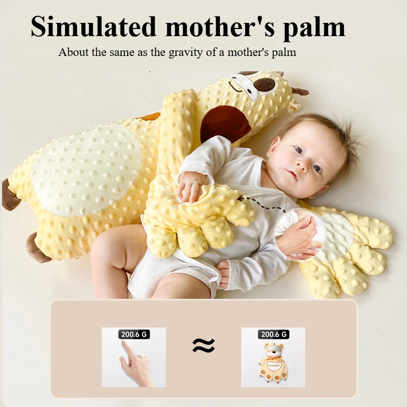 Soothing Palms to Sleep Baby Pat to Sleep Pat to Sleep Doll Security Press Pillow Multifunctional