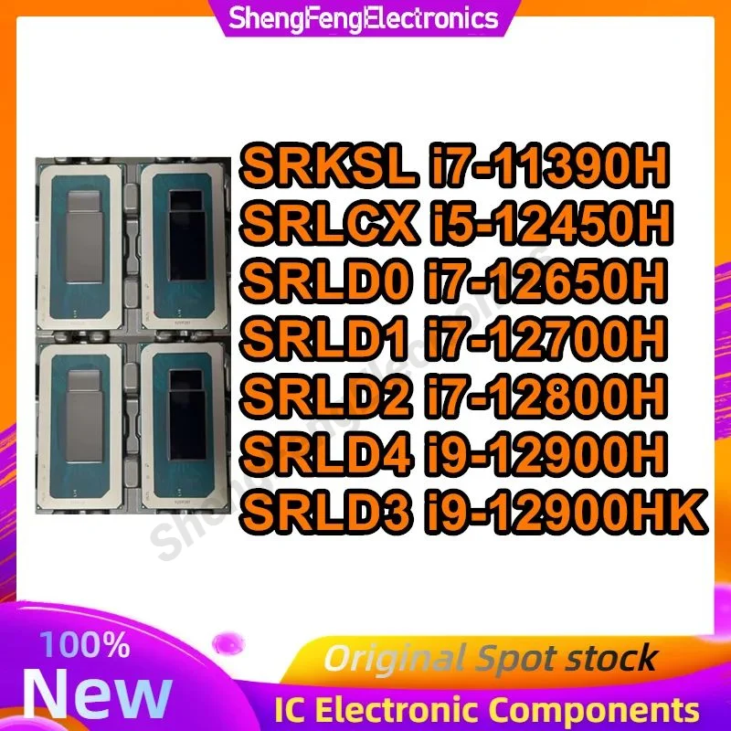 SRKSL i7-11390H SRLCX i5-12450H SRLD0 i7-12650H SRLD1 i7-12700H SRLD2 i7-12800H SRLD4 i9-12900H SRLD3 i9-12900HK, 정품