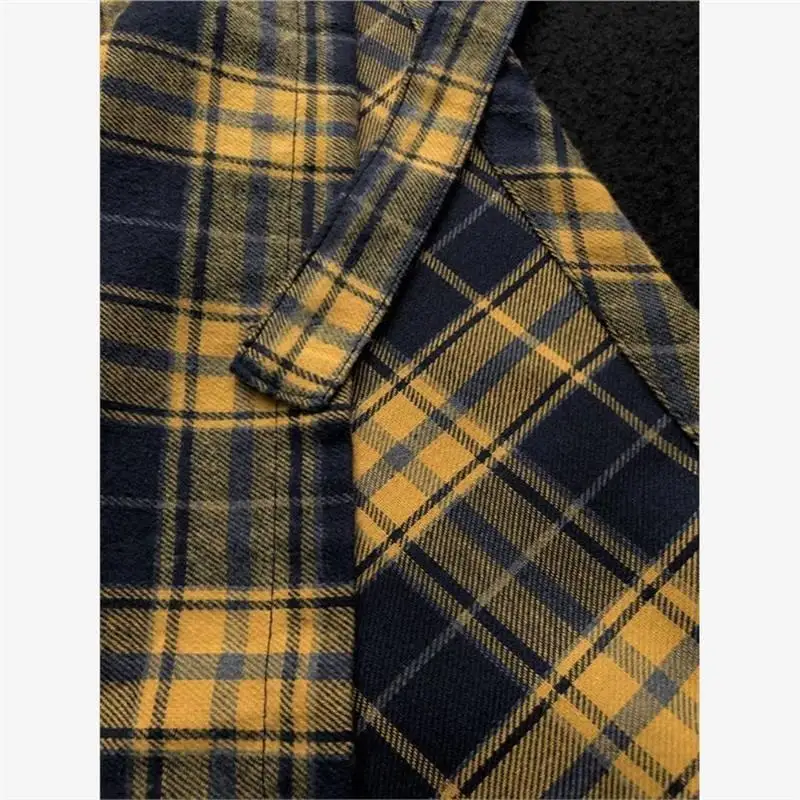 กระโปรงลายสก็อตสีเหลืองสไตล์เกาหลีสำหรับฤดูร้อน กระโปรงคลุมสะโพกแบบมีเข็มขัดสำหรับผู้หญิง ป้องกันแสงแดด เหมาะสำหรับเต้นรำและใช้เป็นผ้าคลุมก้น