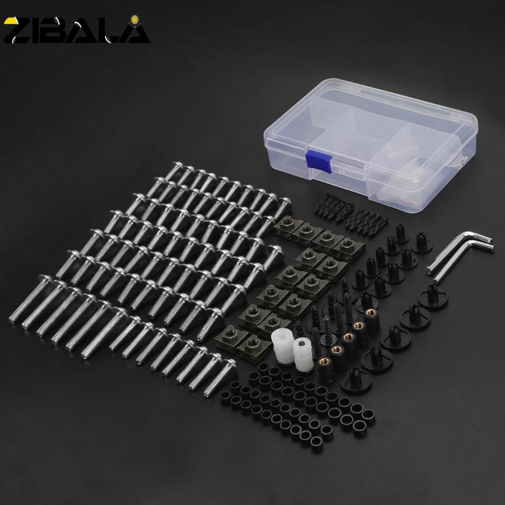 Universal For Suzuki GSXR 600 GSXR750 GSX-R 1000 K1 K2 K3 K4 K5 K6 K7 K8 K9 Bodywork CNC Full Fairing Bolt Kits Screws Nuts