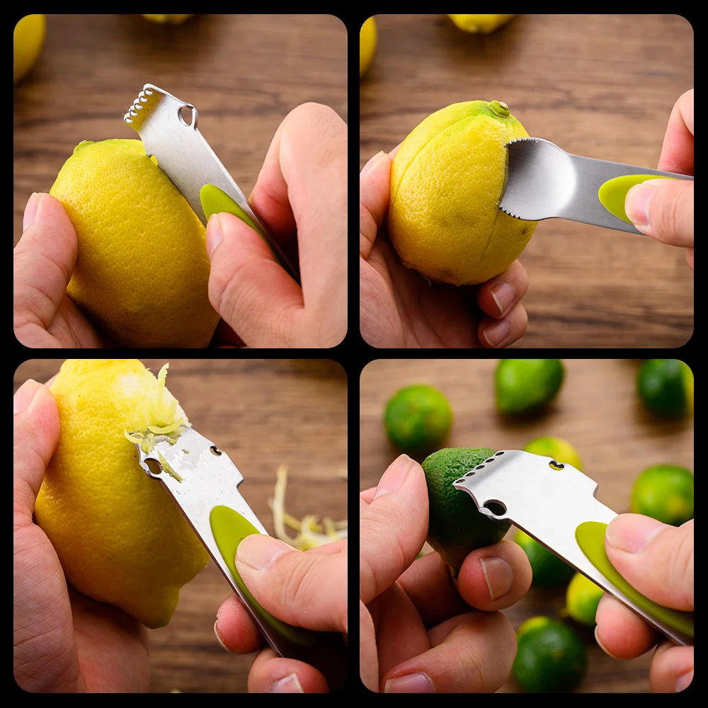 Creative Small Tool Multi use Orange Peeler Lemon Planner Three in One Peeler