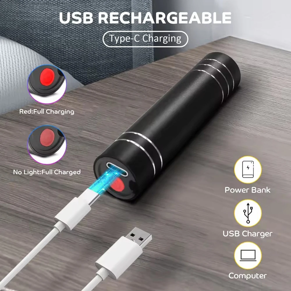 مصباح العلاج بالضوء الأحمر 660nm الضوء الأحمر و 850nm مصباح الأشعة تحت الحمراء العلاج الشعلة مع الموقت المحمولة LED الشعلة الصغيرة الجسم لتخفيف الآلام