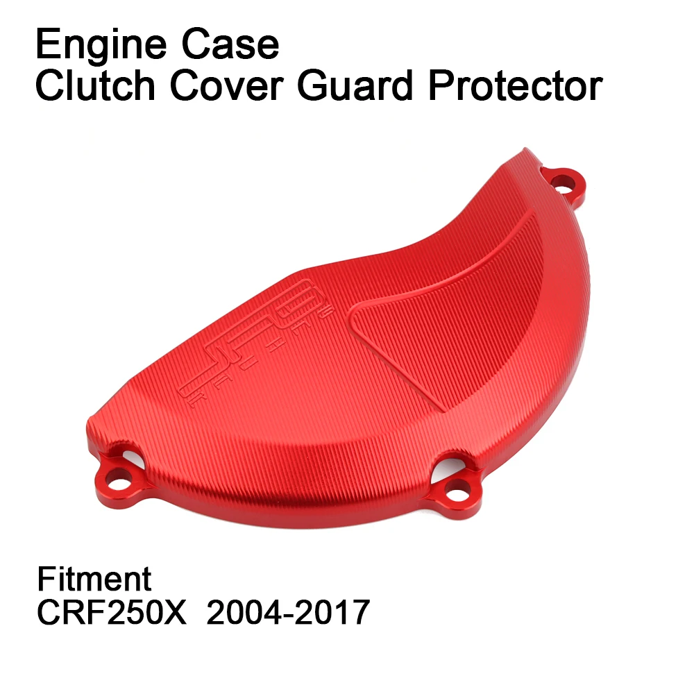 Motorcycle Right Side Engine Case Cover Protector Guard For HONDA CRF250X CRF 250X 2004-2017 CNC Auminium