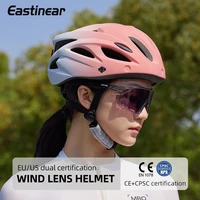 Eastinear 2025 nuevo casco de bicicleta 4 en 1 súper ligero 18 agujeros transpirable hombres y mujeres deportes al aire libre equipo de ciclismo
