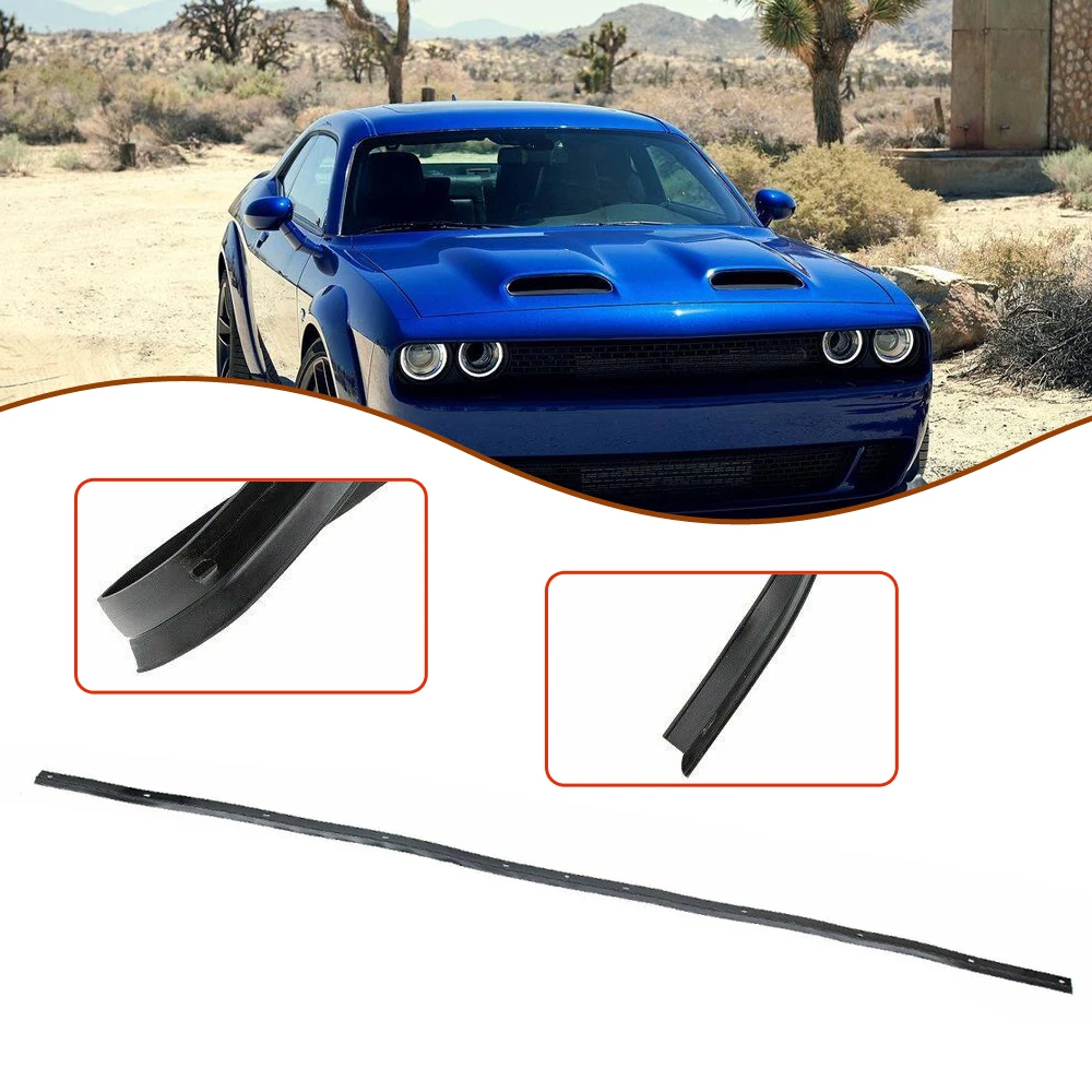 1pc Car Replace Accessories Car Front Bumper Sealing Strip Car Hood Weatherstrip Rubber Auto Seal FOR 2008-2019 Dodge Challenger