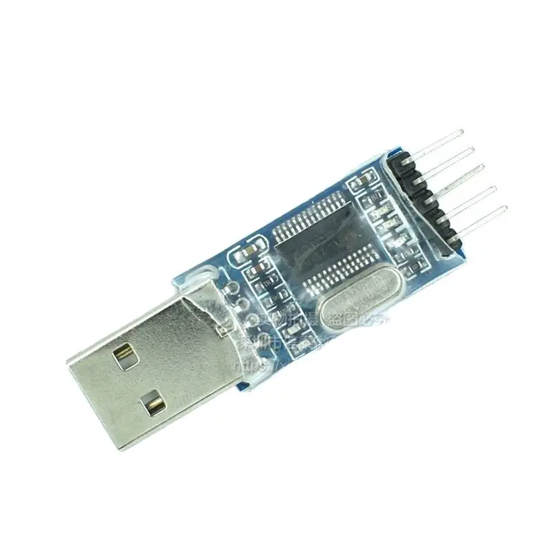 USB Ke TTL Zhongjiu Peningkatan Papan Berkedip PL2303HX Modul STC Mikrokontroler Garis Download Jalur Berkedip