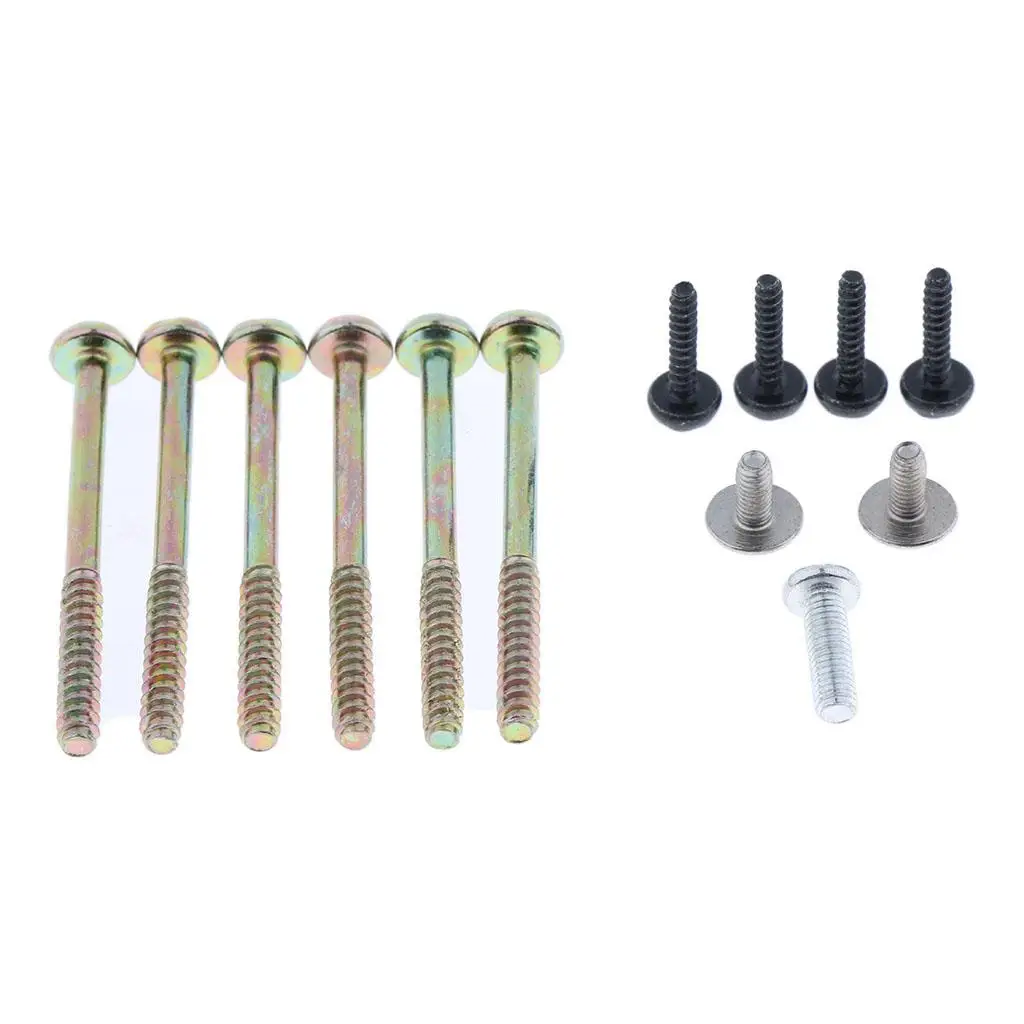 PS3 Slim Full Set Screws Outer Casing Kit Alloy Replacement for Playstation 3 Console Repair and Maintenance