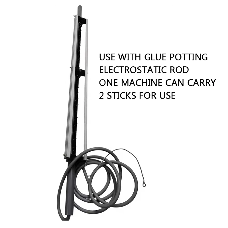 Imagem -02 - Eliminador Estático Seco com Haste de Enchimento de Cola Gerador Estático Industrial Dispositivo Eletrostático Não Tecido Mw1100 16kv