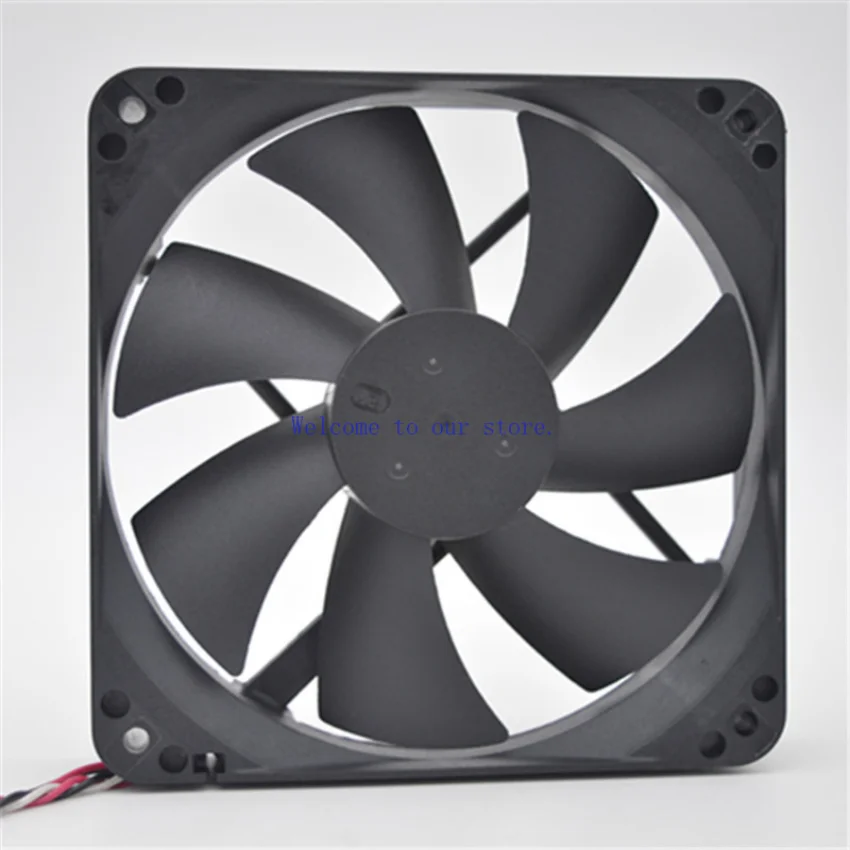 

For Yuelun YL 12cm Chassis Fan, Power Fan 12025 Automatic Speed Control Fan, Gale