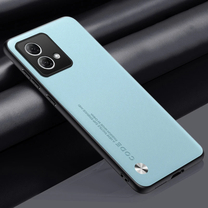 Funda de cuero liso para Motorola Edge 40 Neo, carcasa de TPU de Color puro a prueba de golpes para Moto Edge 40/Edge 30/30 Fusion/30 Ultra