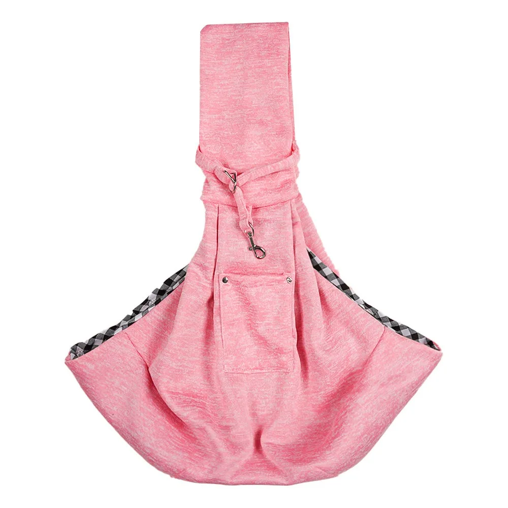 

Breathable Pet Crossbody Shoulder Bag Large capacity Comfortable Dog Tote Bag Hands Free with Pocket