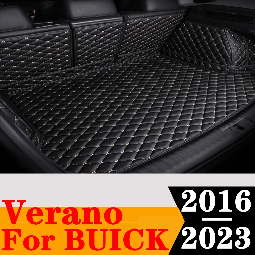 

Полный Комплект ковриков для багажника на заказ для Buick Verano 2023-2019 2018 2017 2016, Задняя подкладка для груза, поднос для багажника, коврик для багажа, ковер, детали