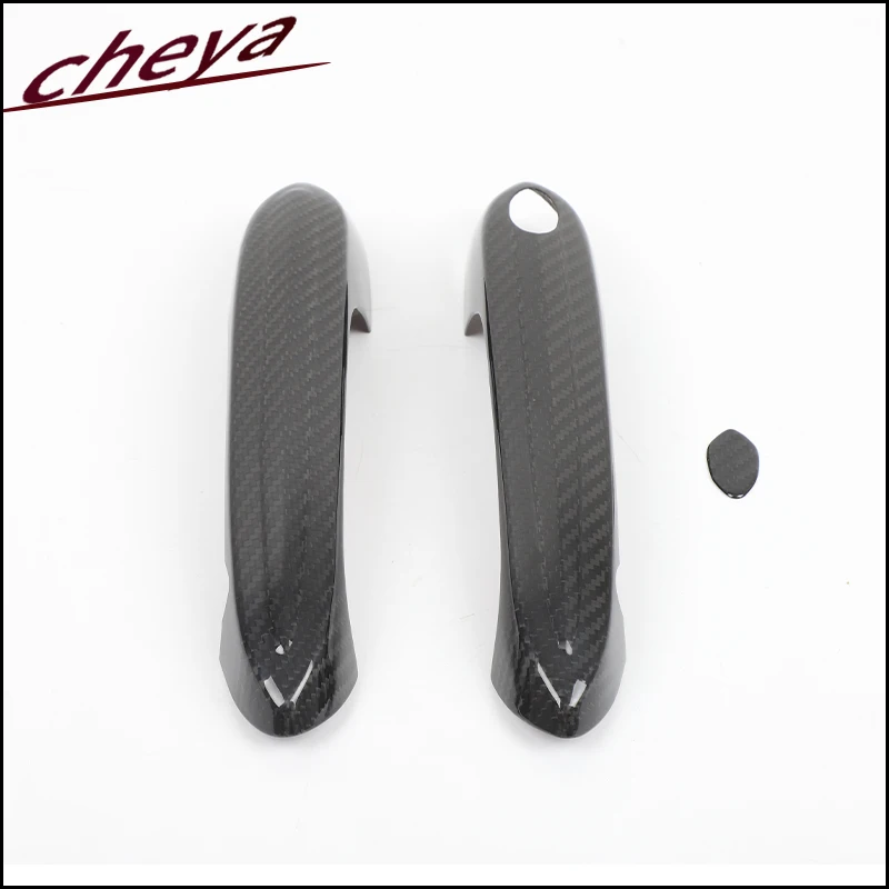 ل BMW Z4 G29 تويوتا سوبرا A90 J90 2019 2020 2021 2022 2023 2024 ألياف الكربون الحقيقية غطاء مقبض الباب اكسسوارات السيارات الخارجية #2