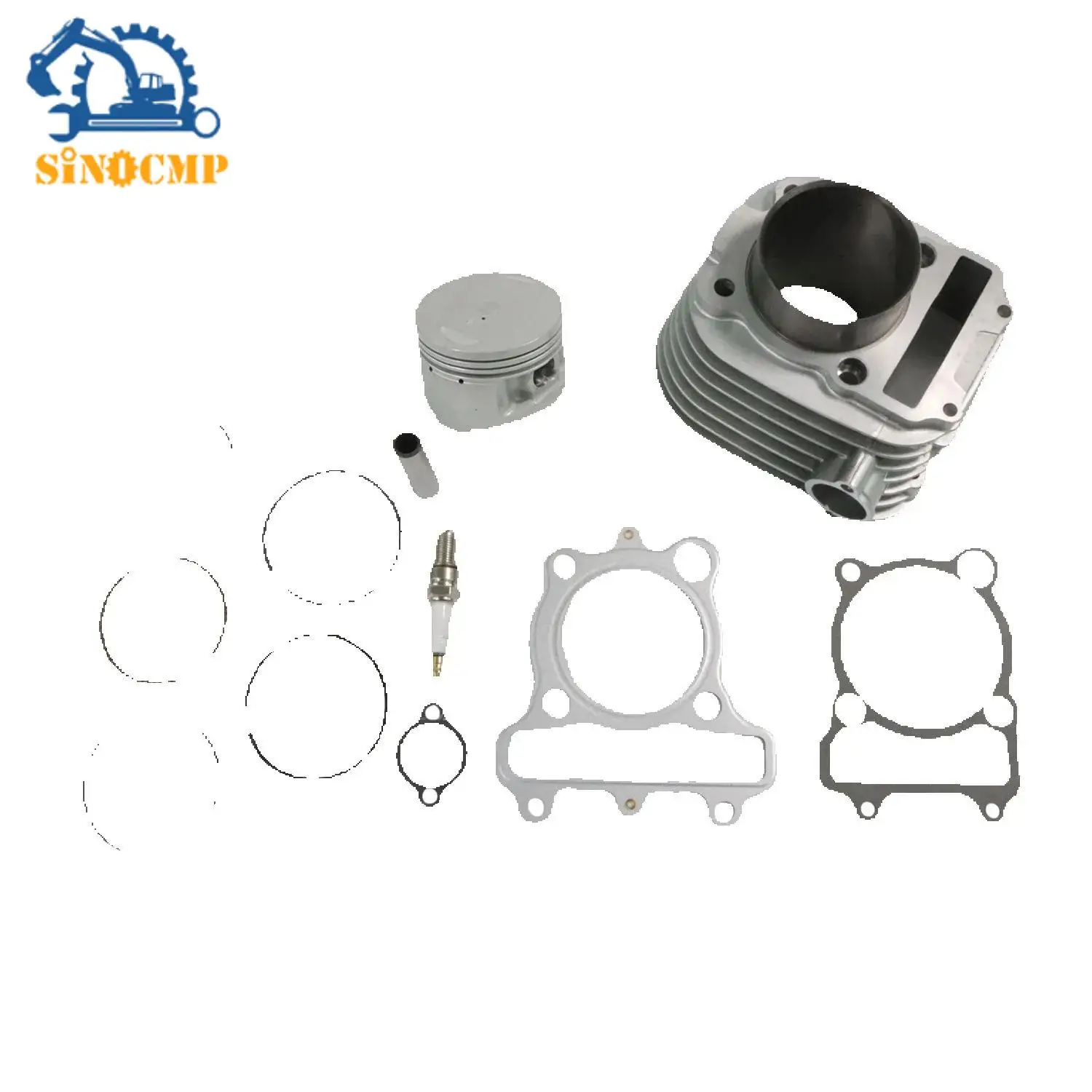 

Комплект прокладок поршня цилиндра, верхний конец, диаметр 70 мм для Yamaha XT225 TTR225 TTR230, аксессуары для мотоциклов, запчасти