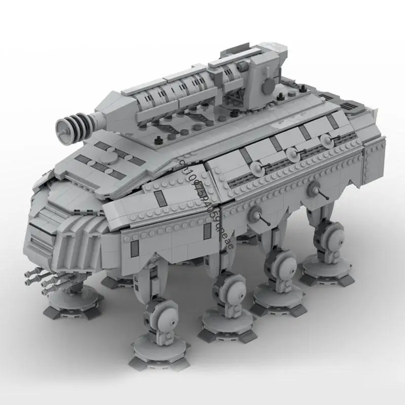 

New 2105Pcs Famous Star Battle Movie Moc All Terrain Heavy Artillery Diy Creative Ideas Child Toys Birthday Gift Custom Puzzle