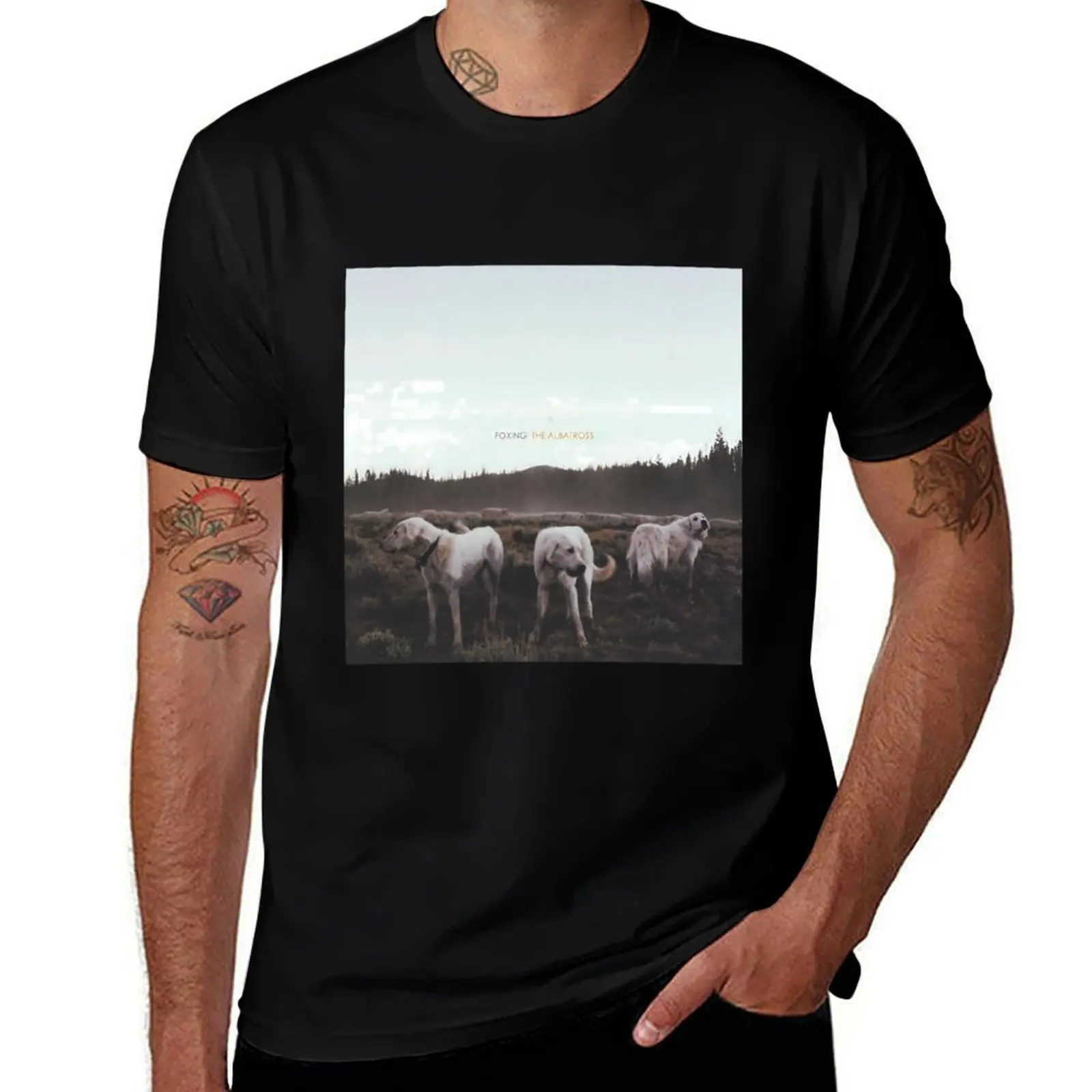 Foxing - The Albatross T-Shirt Sports Casual Short Sleeve Cotton Tee T-Shirt
