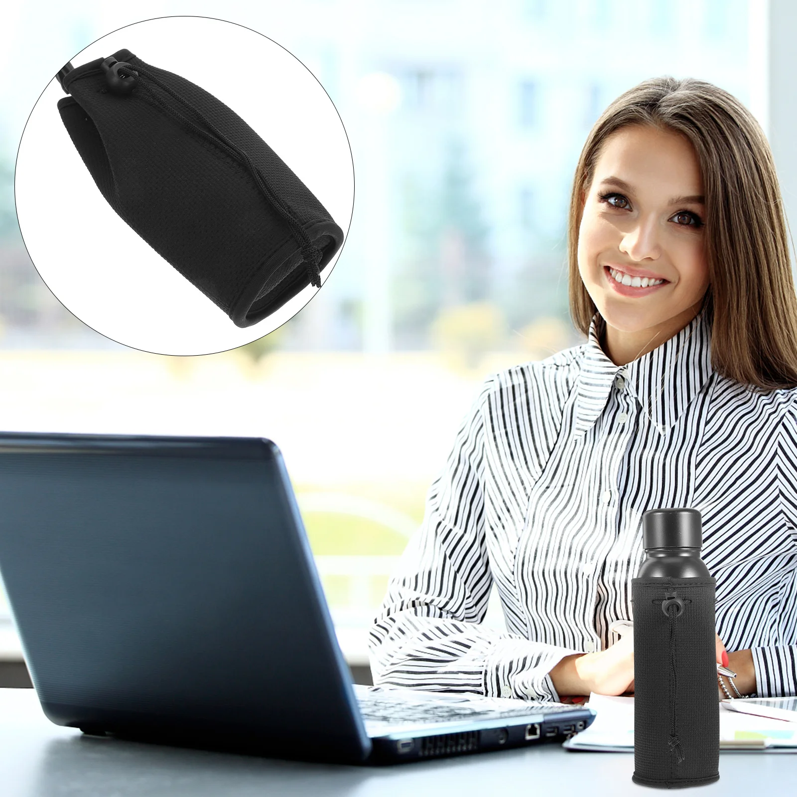 

Water Bottle Protector Cover Soft Lightweight Reusable Insulated Sleeve Portable Outdoor Camping Hiking Cup Cover