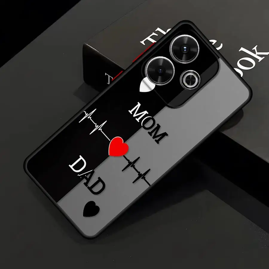 Funda Phone Cover Case for Xiaomi Redmi Note 15 13C 11 14C 12 A4 13 14 Pro Plus 10 9S Mom And Dad Lover view 6