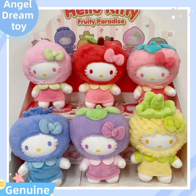

New Genuine In Stock Hello Kitty Fruit Paradise Series Blind Box Cute Indoor Decoration Doll Vinyl Face Toys Girl Birthday Gift