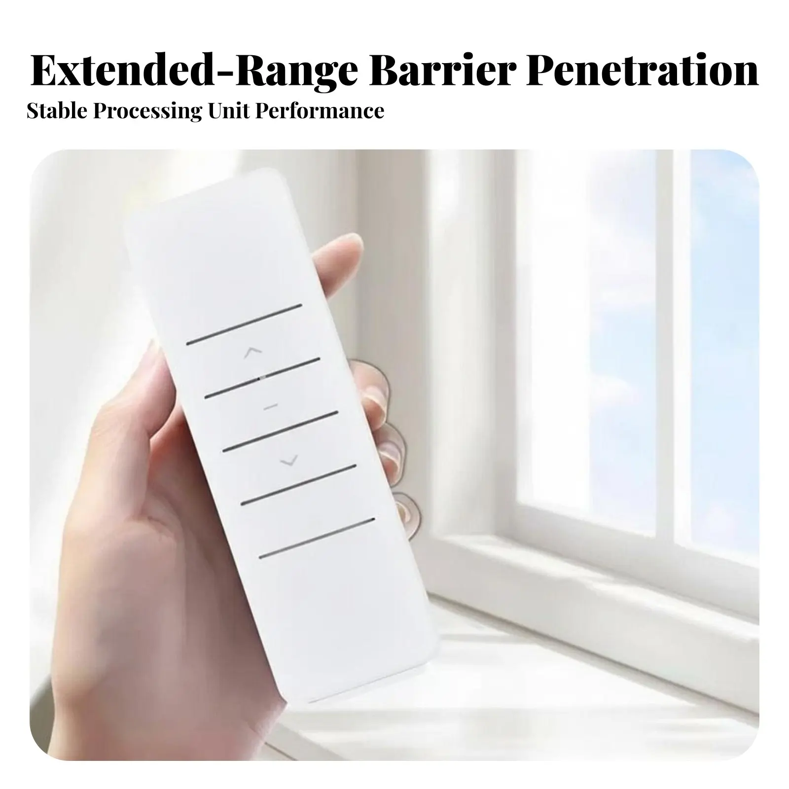 

4-Button Curtain Handheld Controller Rolling Code Code-Rotationnology Activateing Treatment Controller Universal Compatibility