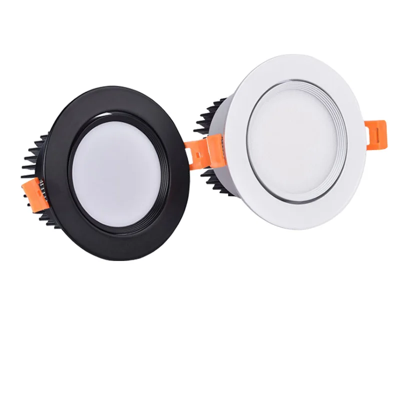 

Dimmable AC85V-265V 5W7W9W12W15W18W LED Downlights Epistar Chip COB Recessed Ceiling Lamps Spot Lights For Home illumination