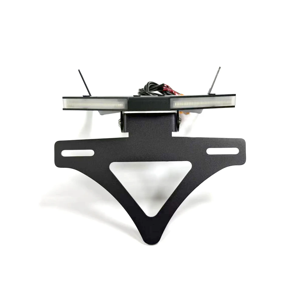 جديد لهوندا CBR650R CB650R 2021-2025 دراجة نارية الخلفية لوحة ترخيص حامل الإطار الأسود تعديل قصيرة الذيل لوحة ترخيص حامل