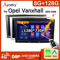 8'' Carplay Android 14 Auto Radio Screen For Opel/Vauxhall Astra Antara Vectra Corsa Zafira Meriva vivara 2Din Car multimedia BT