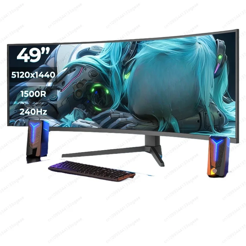 5K 1500R Curved Monitor 49