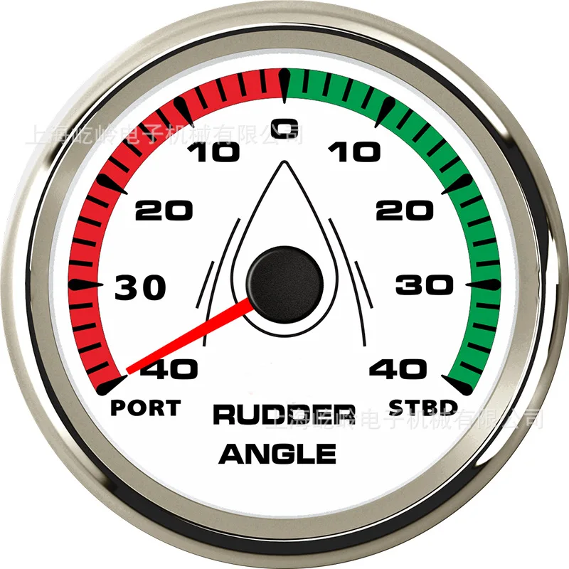 85mm Thread Installation and Modification of Ship's Pointer Rudder Angle Gauge