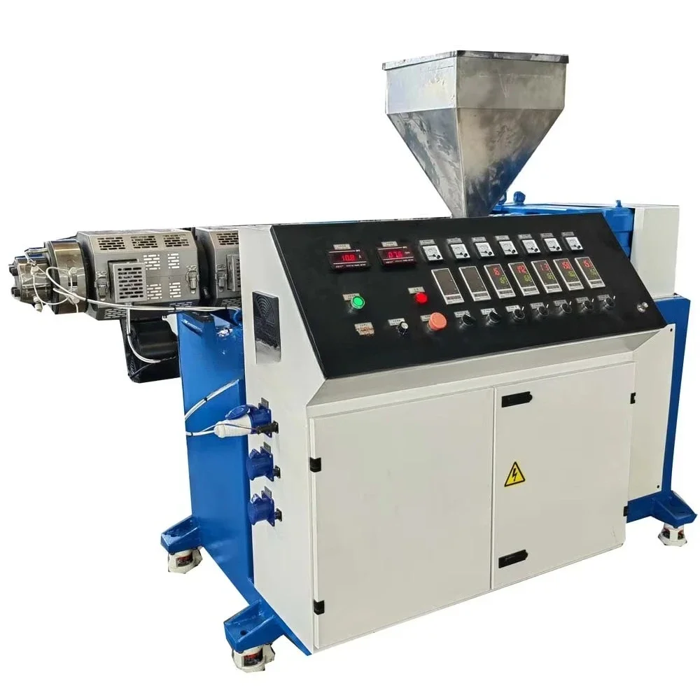 45Mm single screw, small plastic tape micro extruder, sheet extruder