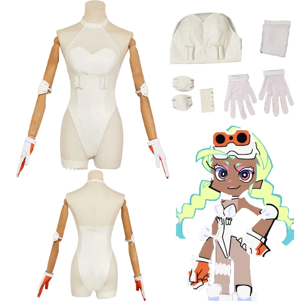 

Anime Panty Stocking With Garterbelt Cosplay Gunsmith Jumpsuit Cloth Disguise Outfits Suits Roleplay Halloween Costume Carnival