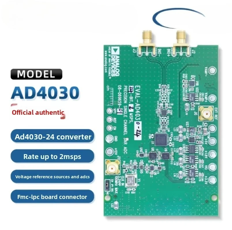 Eval-ad4030-24fmcz 24 slot 2m sampling rate analog-to-digital converter (adc) development evaluation board