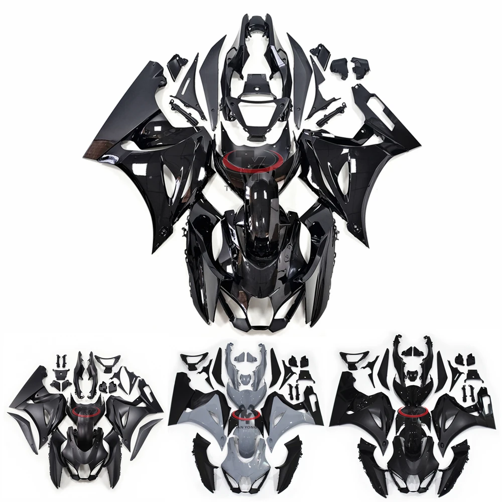 Bright black matte Motorcycle Full Fairing Kit For GSXR1000 2017 2018 2019 2020 2021 2022 2023 GSXR 1000 K17 Cowling Bodywork