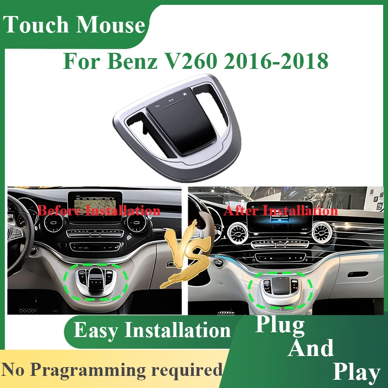 

Car Console Multimedia Touchpad Handwriting Control Switch Panel Control Mouse Button Joystick For Mercedes Benz V260 2016-2018