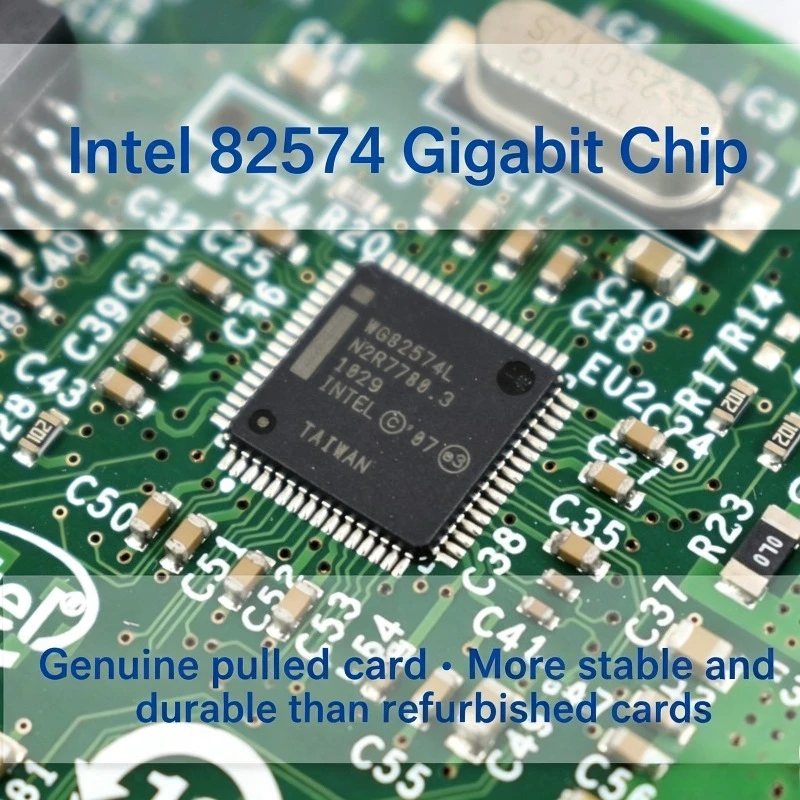 intel-82574l-pcie-ギガビットlanカード、pxeブート対応、ディスクレスワークステーション用、内蔵rj45ネットワークアダプター、esxi8対応。