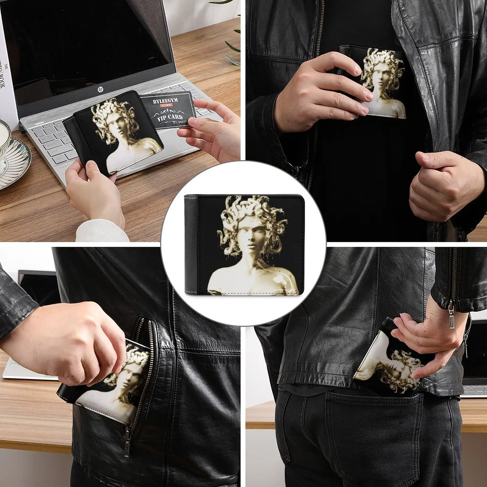 トンボブルームズ 1-パープル男性財布 Pu レザーショート男性財布クレジットカード財布男性マネーバッグトンボトンボ