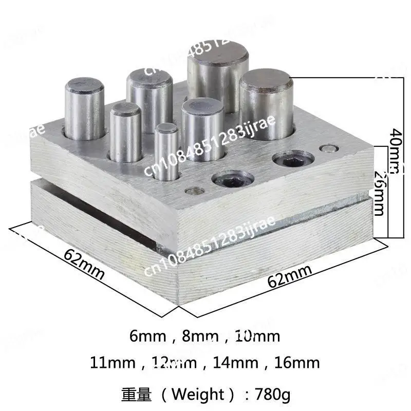 Tools Punching Tools Punching Devices Special-shaped Socket Anvil Jewelry Tools 5/7 Hole Die