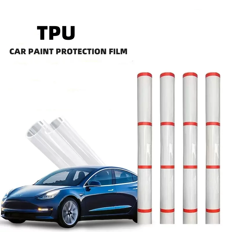 The highest quality TPU bright transparent car coat PPF Auto paint protective film Gloss PPF easy to install self-healing